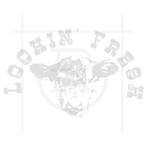 Personal Use Lookin&#39; Fresh Graphic // Calving Season Clipart // Cattle SVG // DXF // PNG // Instant Download