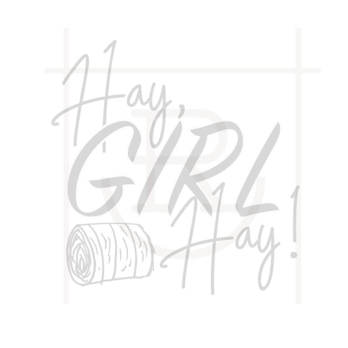 Hay Girl Hay T-shirt