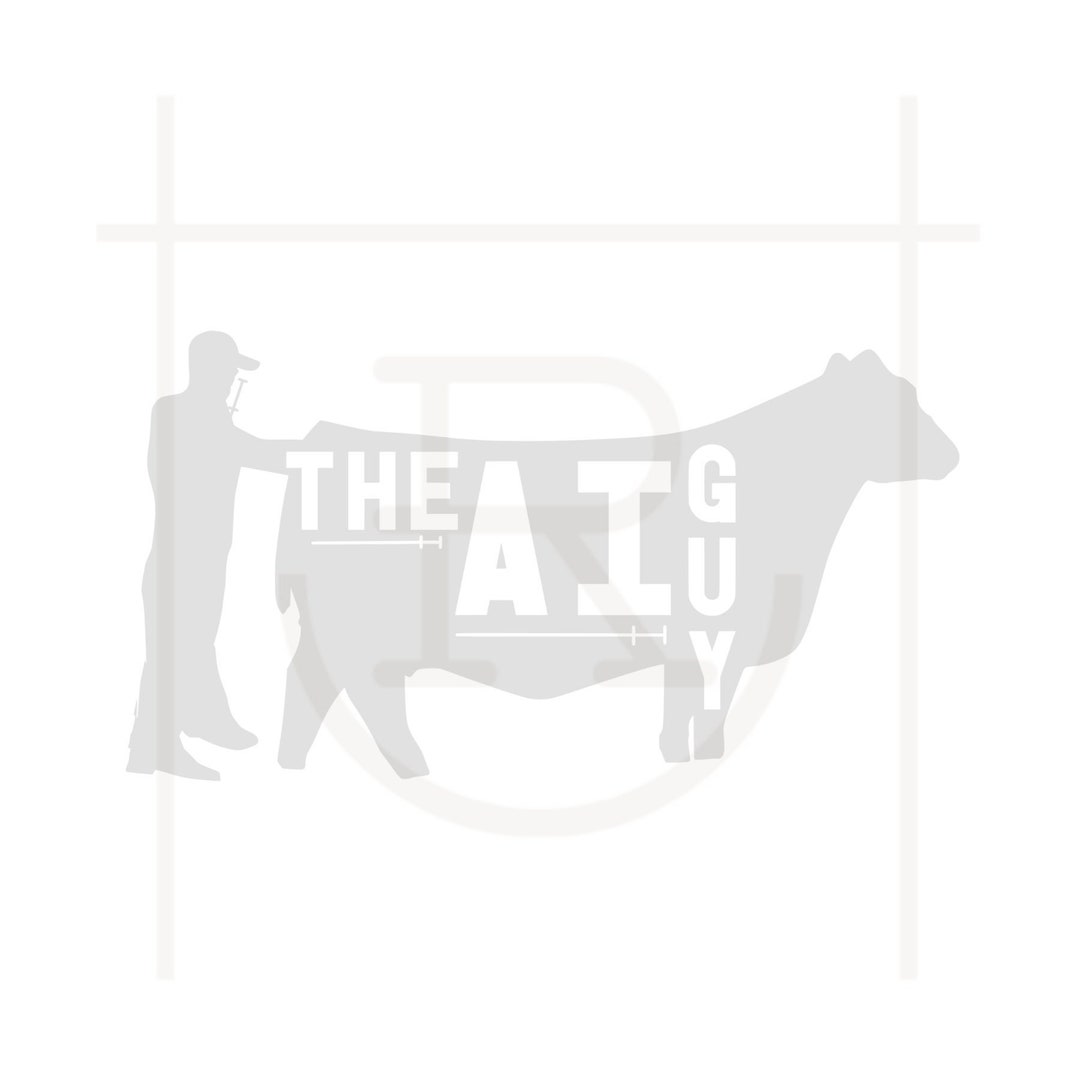 Commercial Use the AI Guy Graphic // Cattle Breeding Season Graphic ...