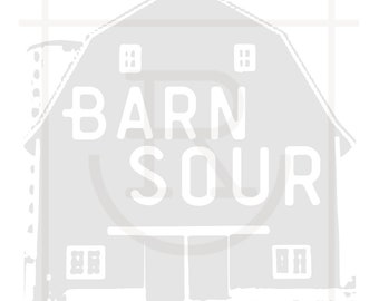 個人使用 Barn Sour グラフィック // Farm Kid // Ranch Kid // 即時ダウンロード // PNG // DXF // SVG