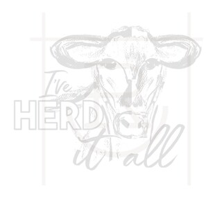 Personal Use Herd It All Graphic // Farmer SVG // Rancher DXF // PNG // Instant Download