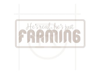Utilisation commerciale, il est vrai, il cultive juste la conception // femme de ferme // agriculteur // agriculture / maman de ferme // SVG // PNG //
