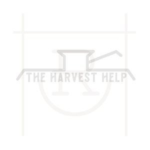 Könnte beinhalten: Eine Schwarzweißillustration eines Kochtopfs mit Griff, darunter der Text "The Harvest Help".