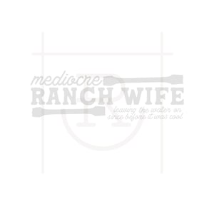 Kommersiellt bruk Medioker Ranch fru Design // Cricut Cut File // RanchHer // SVG // PNG // Direktnedladdning