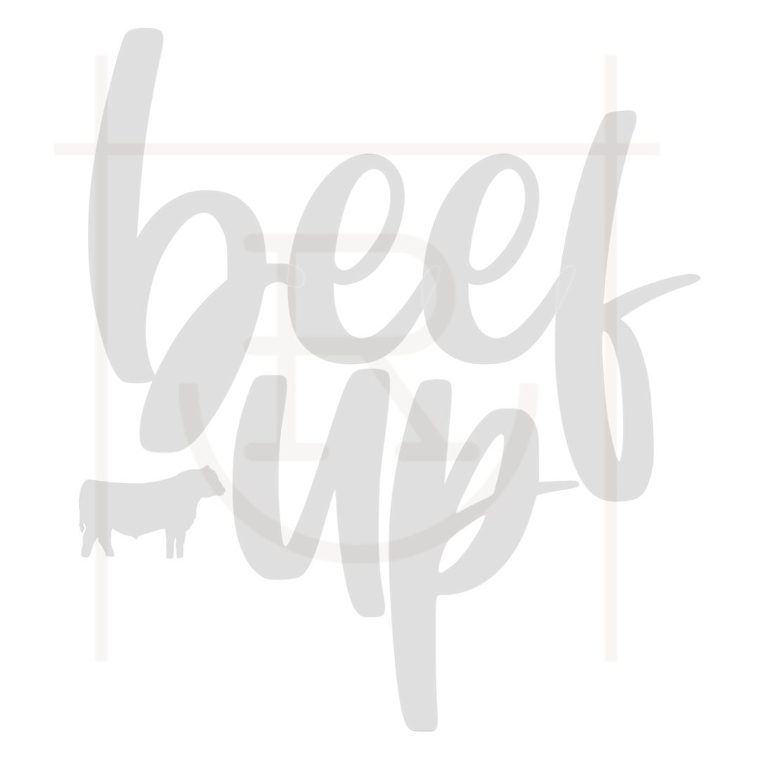 Beef Up Example Commercial Use Beef up Graphic // Cattleman // Livestock Producer ...