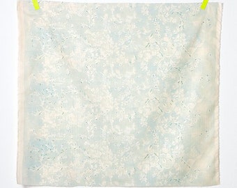 Nani iRO Kokka Japanischer Stoff Lokomaikai Double Gauze - Blau B - 50cm