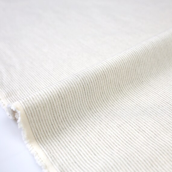 Japanese Fabric Kanayasu Yarn Dyed Small Stripes Washer Cotton