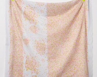 Nani Iro Japanese Fabric Fuwari Fuwari Double Gauze - Peach B - 50cm