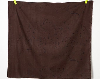 Nani iRO Kokka Japanese Fabric Seventone Double Gauze - Brown D - 50cm