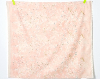 Nani iRO Kokka Japanese Fabric Lokomaikai Double Gauze - Peach A - 50cm