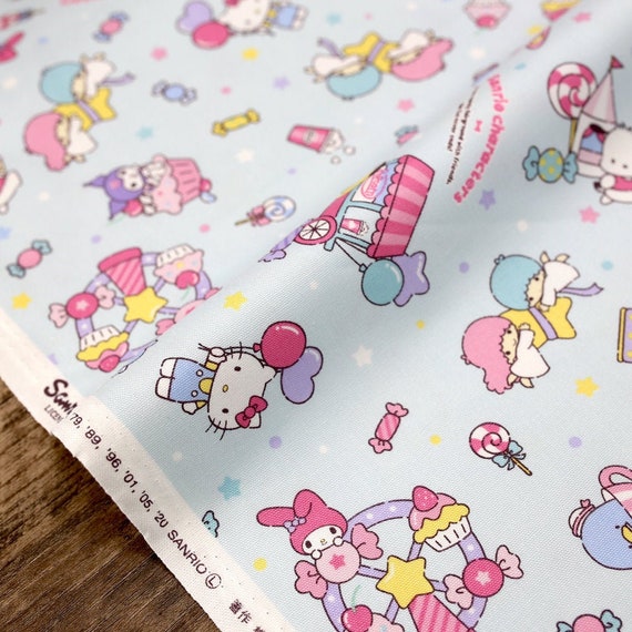 Hello Kitty Friends Pack Cotton Fabric