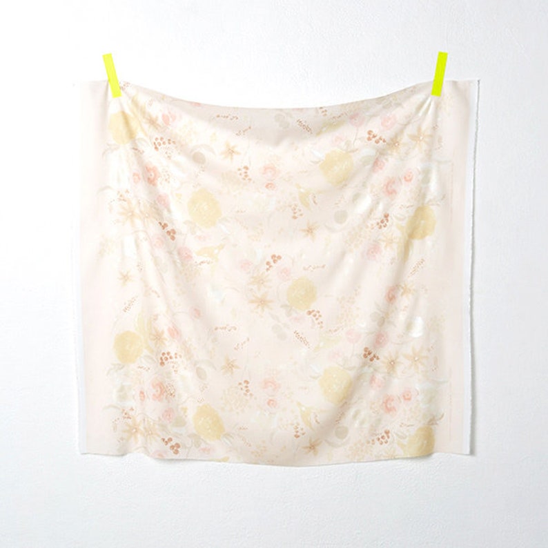 50cm Nani Iro Japanese Fabric Kokka Fuccra Rexcell Pink