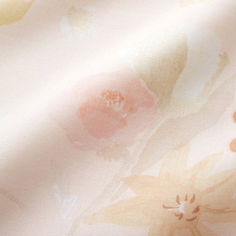 50cm Nani Iro Japanese Fabric Kokka Fuccra Rexcell Pink