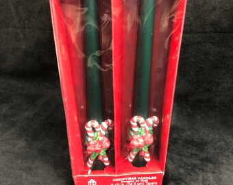 Vintage Christmas Candles Etsy