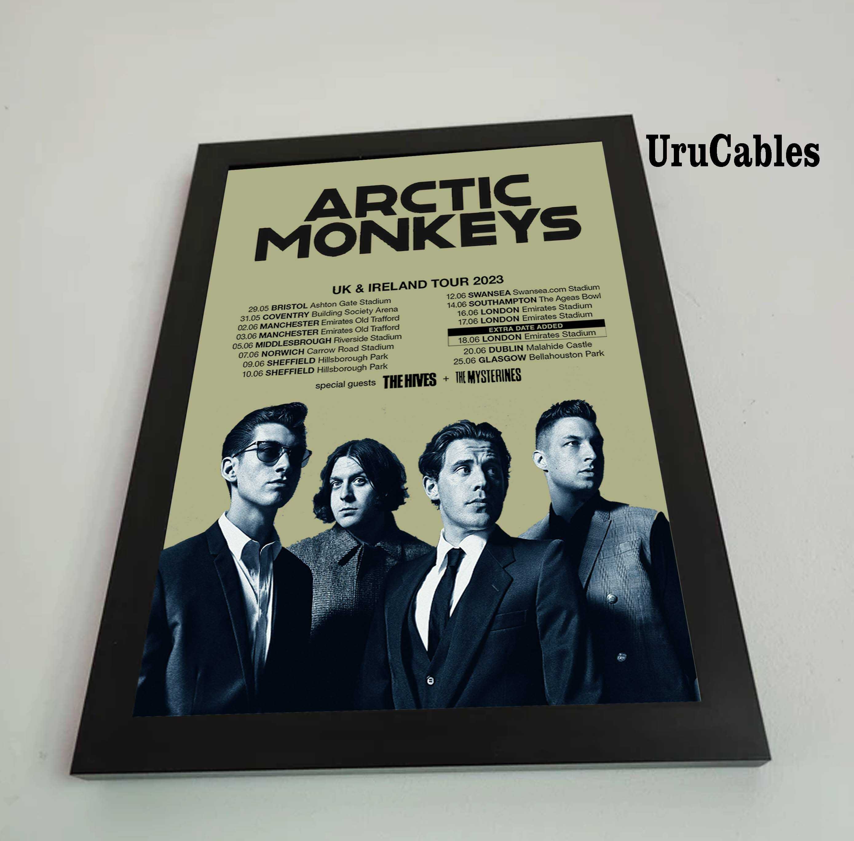 Arctic Monkeys 2023 Tour Poster Printerval Canada Arctic Monkeys 2023 Tour Poster Printerval Canada