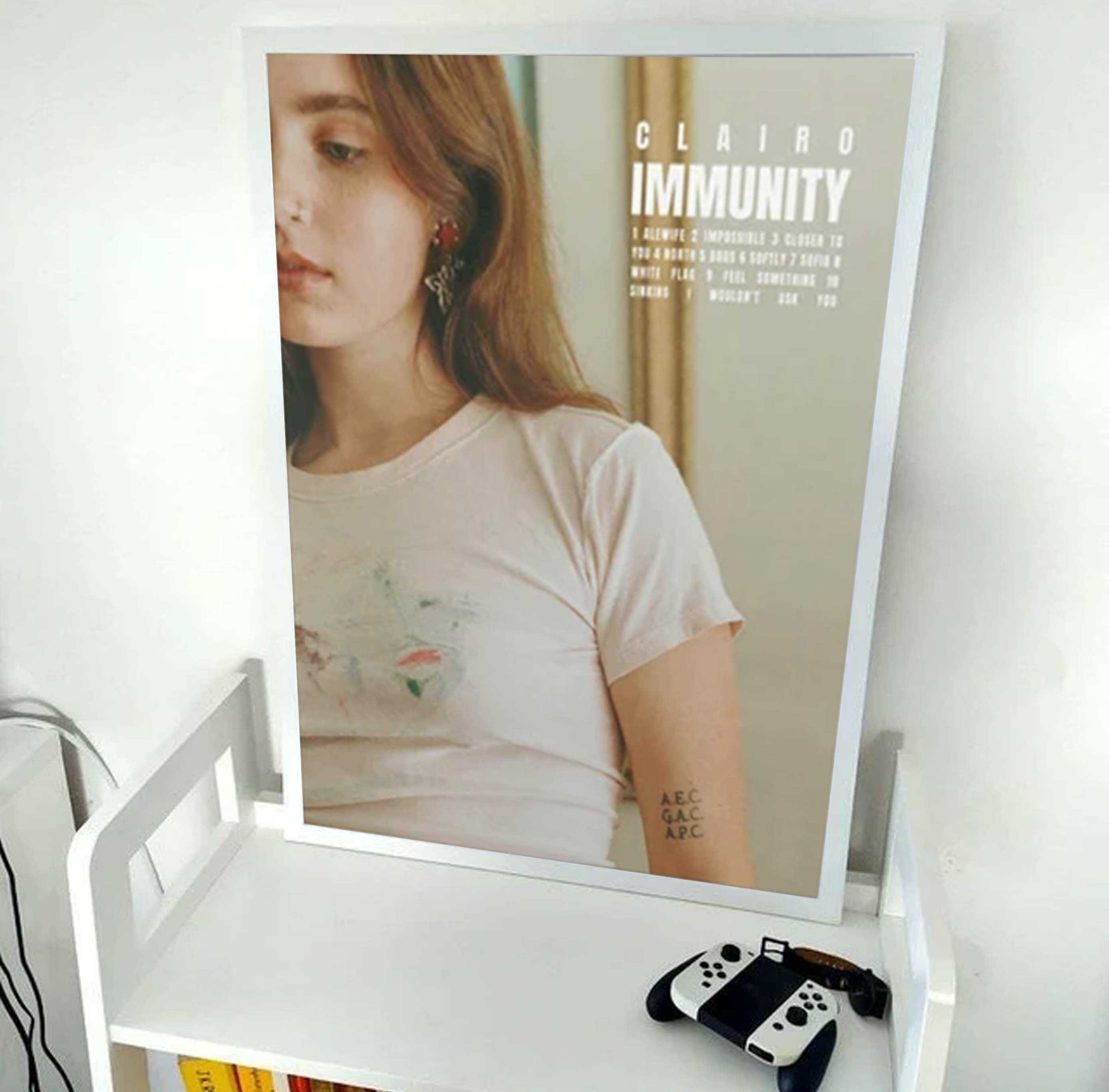 Clairo Immunity Album Poster