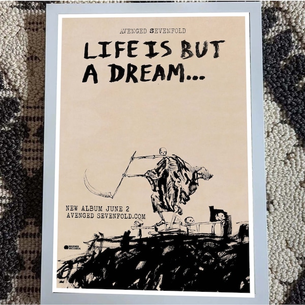Life is but a Dream Avenged Sevenfold - Etsy