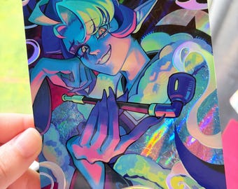Hanbok Shadow Milk Special Foil Mini Print