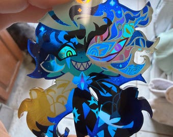 Ultimate Smilk Holo Stained Glass Charm