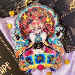 Honkai Star Rail Gold Foil Glitter Shakers