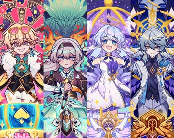 Honkai Star Rail Medium Size Prints