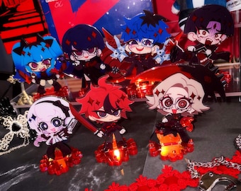 Hundred Line Holo Acrylic Standees