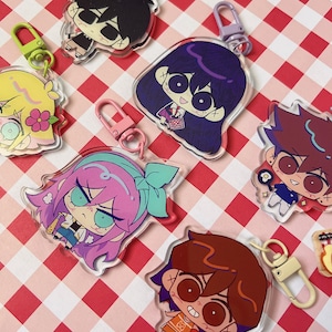 Omori Acrylic Charms