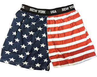 American Flag Shorts Etsy