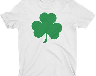 Shamrock T-Shirt St Patrick's Day Irish Pride Distressed Vintage Tee Ireland