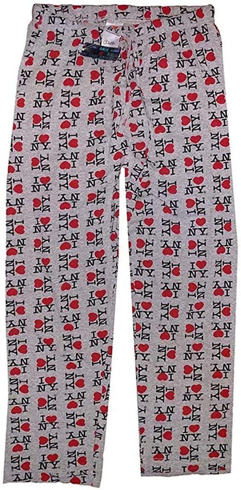 I Love NY Lounge Pants Pajama Bottoms New York Sleepwear imagen 5