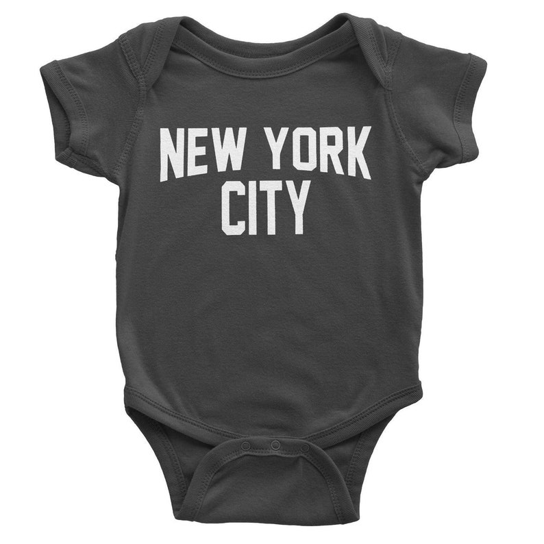 New York City Baby Bodysuit Screen Printed Soft Cotton - Etsy