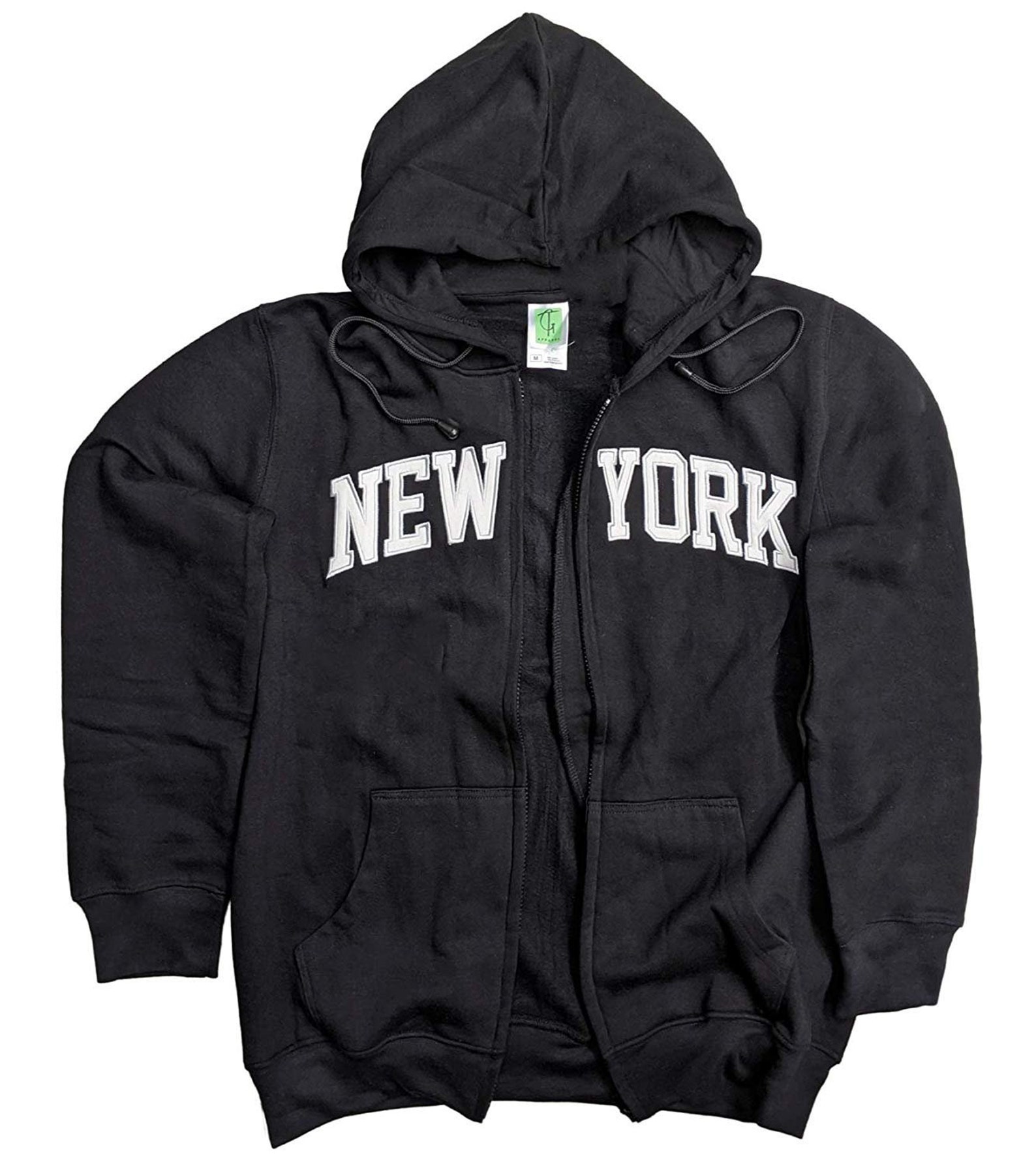 New York Pattern Print Men Women Pullover Hoodie