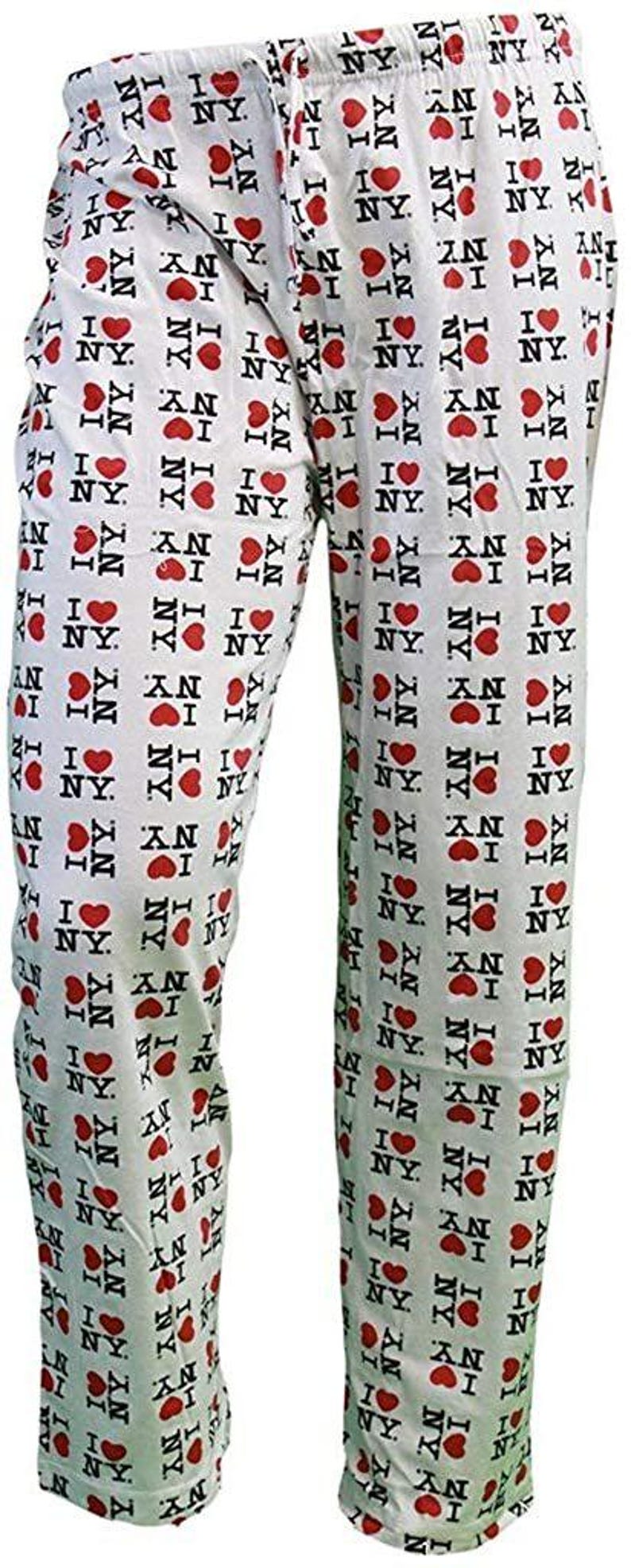 I Love NY Lounge Pants Pajama Bottoms New York Sleepwear imagen 1