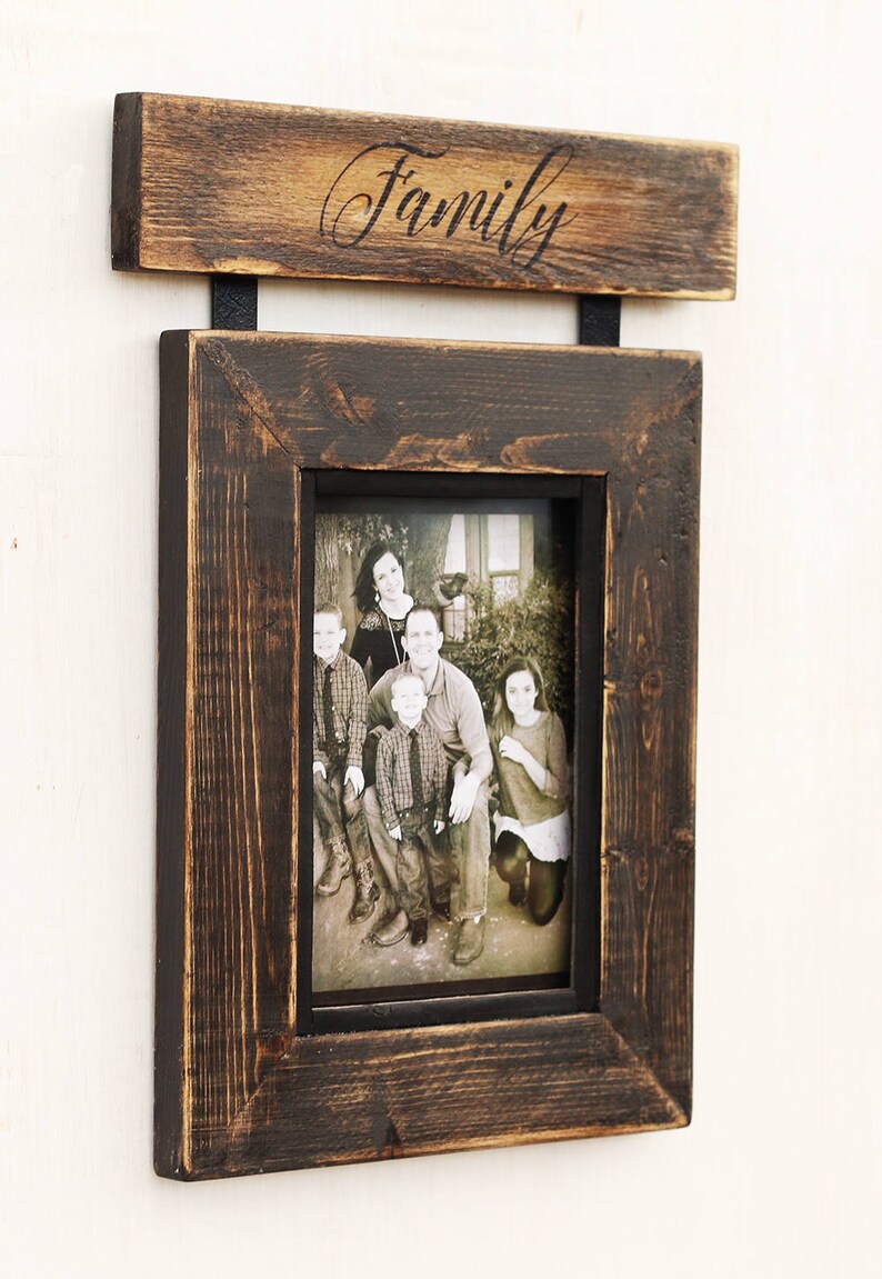 Rustic Wood Picture Frame 5x7 Picture Frame Southwestern Etsy