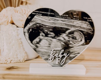 Fathers day Gift from Baby bump New Dad Daddy Gift New Dad From First Time Dad Pregnant Dad Gift Ultrasound Daddy of Twins Pregnancy Frame
