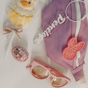 KIDS Belt Bag | Kids accessories | Kids fanny bag |  Personalized with acrylic keychain, Kids pouch