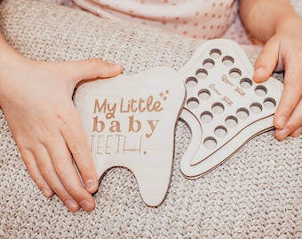 baby tooth box personalized
