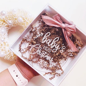 ADD ON - clear gift box  5*5&quot; clear top