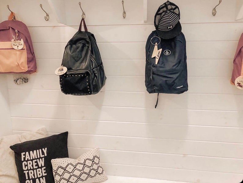 Personalized Kids Bag Tag School Bag Name Tag Book Bag Etsy