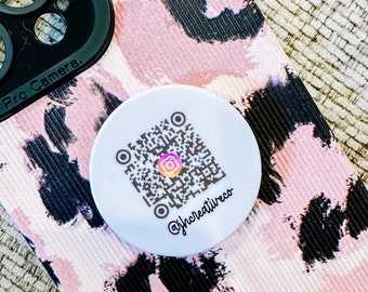 QR CODE popsocket / instagram / google review / qr code