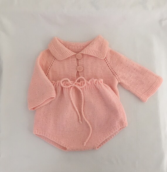 Vintage 40s adorable little bloomer set unisex ves