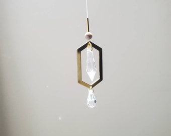 Mobile Suncatcher | Brass and Jasper