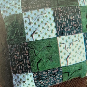 Vintage Origami Patchwork Cushion Cover Kit (30x30 cm)