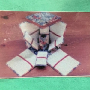 A vintage Victorian style box etui kit. All cardboard templates included with the instructions. Extra requirements see photo.