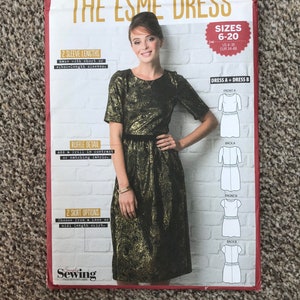 Sewing patterns. Choice of three. Dress or tops