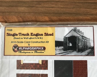 Kit de remise pour locomotives de trains miniatures OO Gauge - Alphagraphix