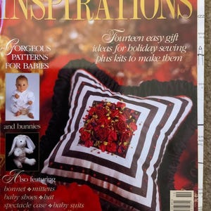 Inspirations Magazine Issue 10. As new. Patterns are all complete.