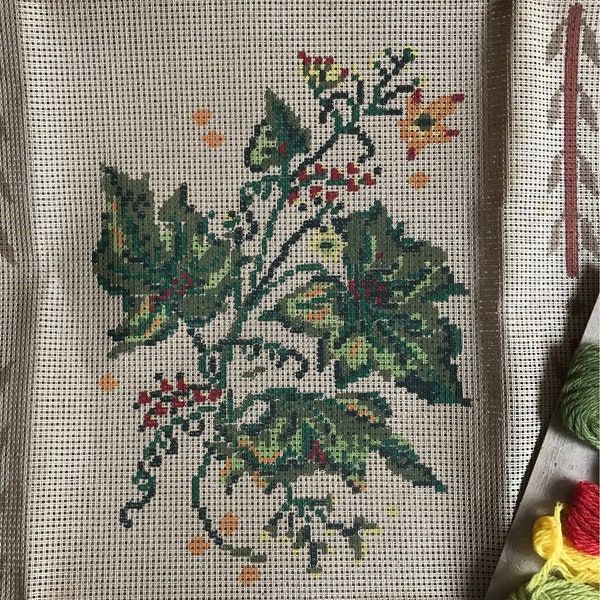 Needlepoint Kits Printed on Canvas - Etsy