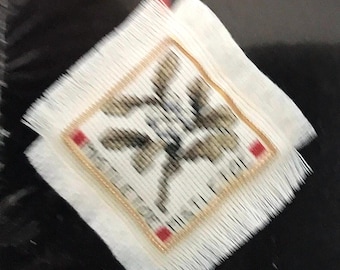 Vintage kerstpakket kruissteek en rijgpatroon 1991: maretakornament