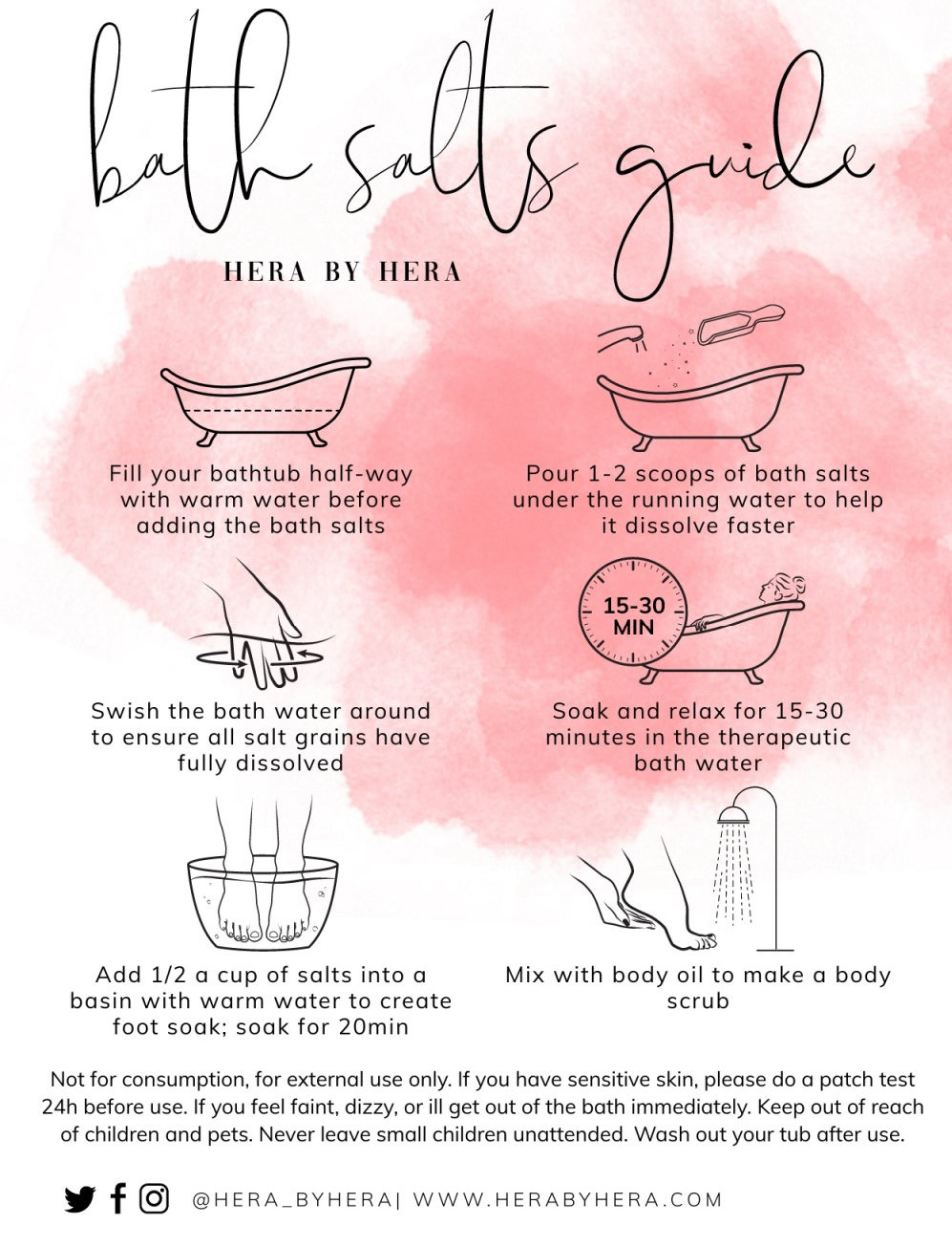 Eucalyptus Bath Salts Epsom Salt & Himalayan Pink Salt Bath Etsy